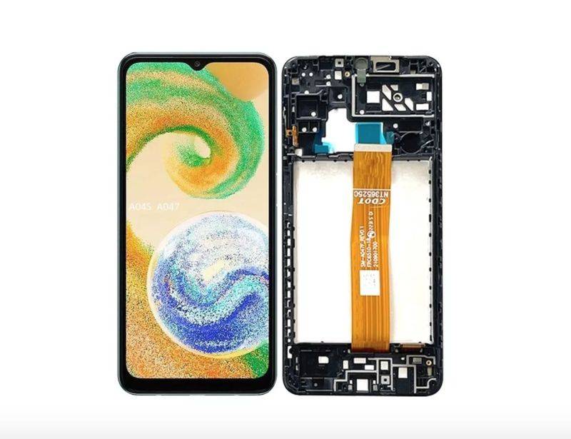 Display Frontal Touch Lcd Samsung Galaxy A04S A047 C/Aro