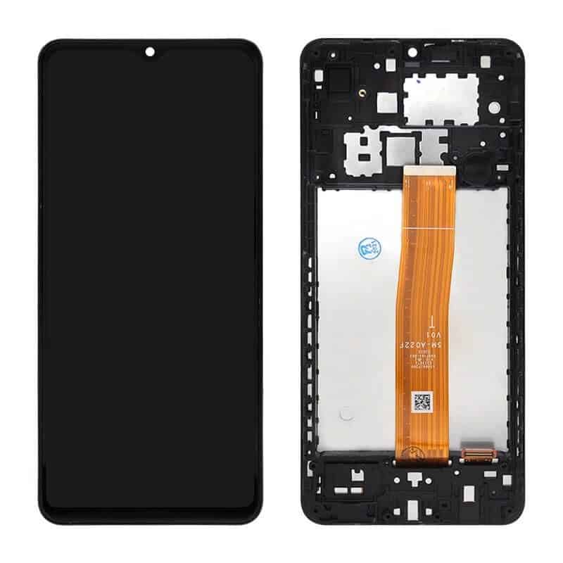 Display Frontal Touch Lcd Samsung Galaxy A12 A125 C/aro