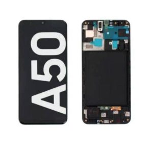 Display Lcd Tela Touch Galaxy A50 A505 Oled C/Aro