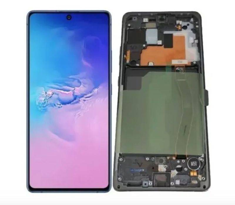 Tela Frontal Display Touch Galaxy S10 Lite G770 Oled Premium