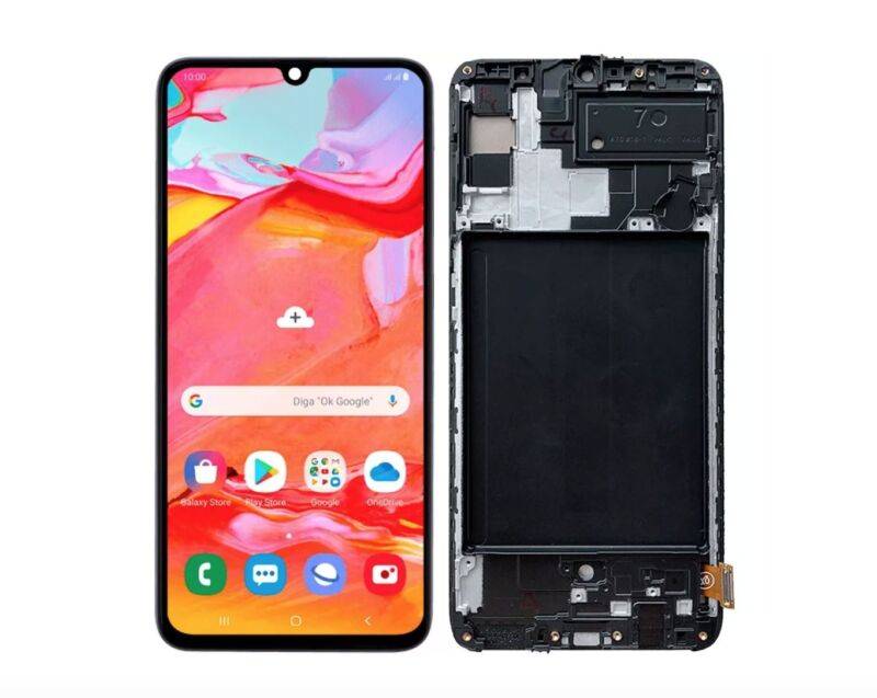 Tela Touch Display Lcd Galaxy A70 A705 Incell C/Aro