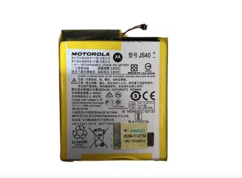 Bateria Moto Z3 Play XT1929 JS40