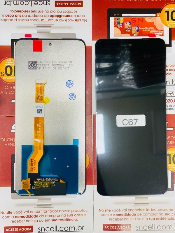 Tela Touch Display Lcd Realme C67